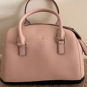 Kate spade black pink satchel